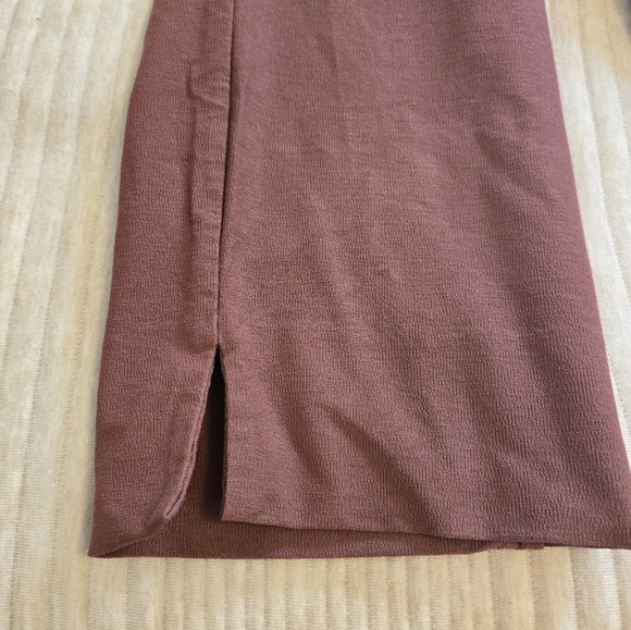 EILEEN FISHER COPPERY MAUVE PULL-ON DRESS PANTS. SIZE LARGE. - Picture 7 of 7